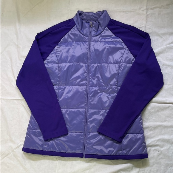 Women's Adidas Climaproof Jacket - Purple SZ XL - Picture 1 of 8